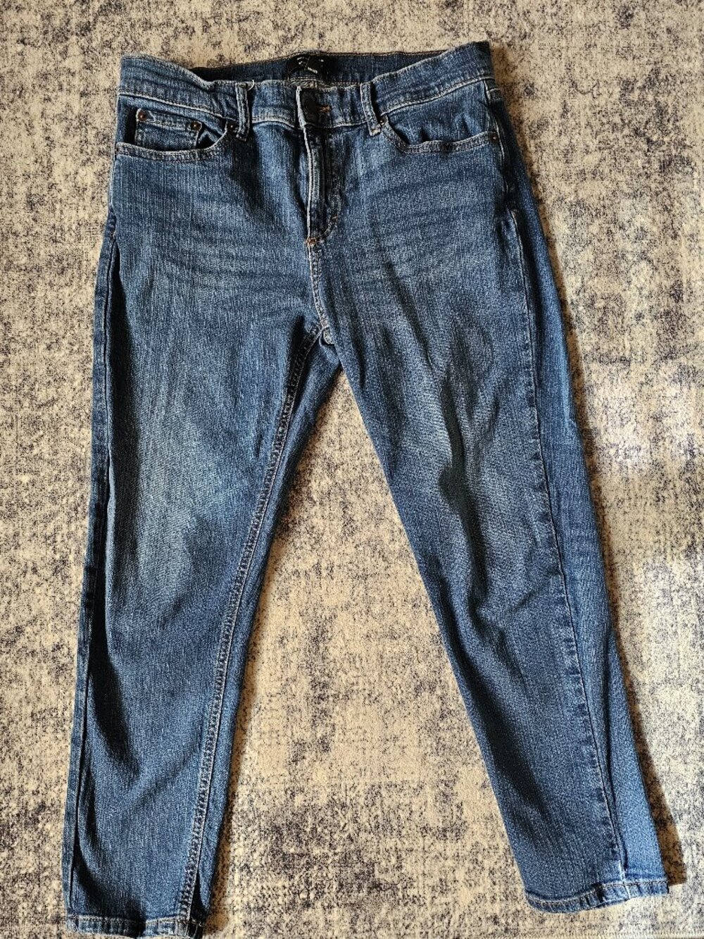 Banana Republic Girlfriend Jeans Petite Size 29/8 Medium Wash Denim